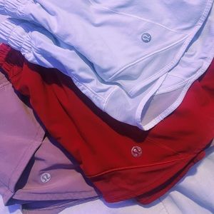 3 set of Lululemon shorts